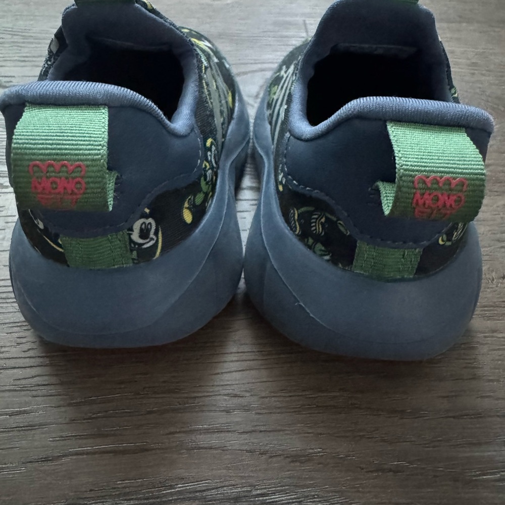 adidas Kids Black Sneakers with Green and Yellow Graphics - Picture 5 of 5